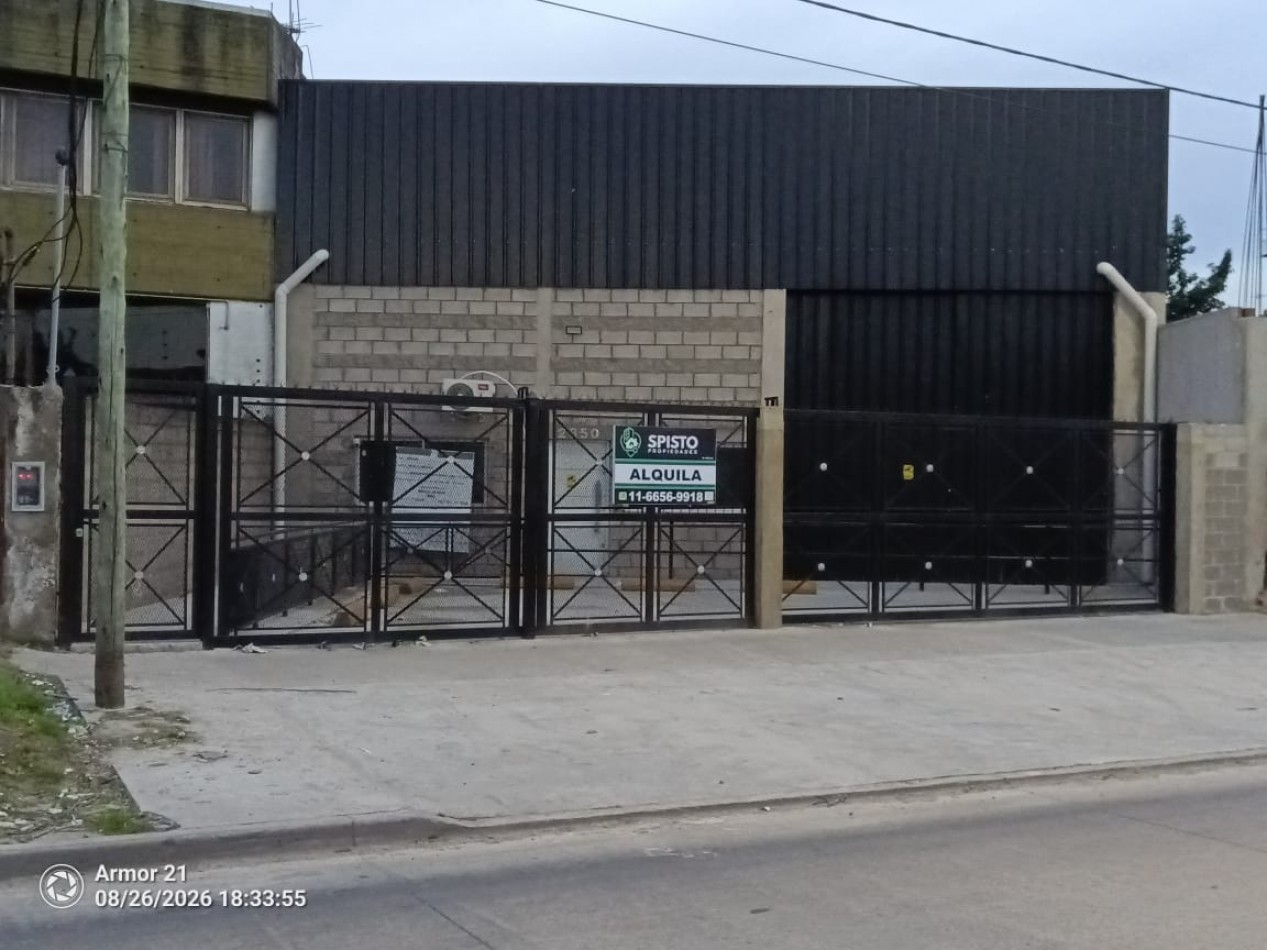 Galpon en alquiler en San Justo - 400 m² cubiertos